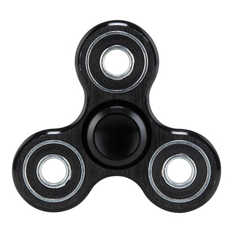 Black Metal Fidget Spinner 